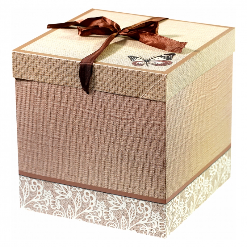 Տուփ Նվերի Հավաքվող Քառակուսի Մեծ 4